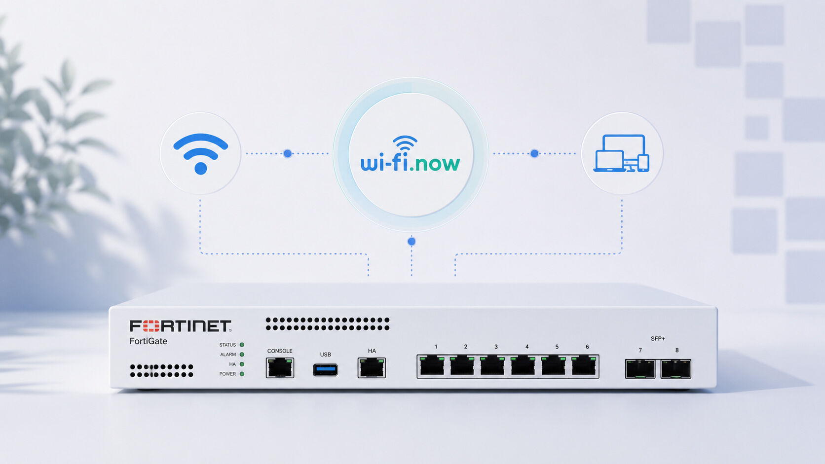 FortiGate com wi-fi.now